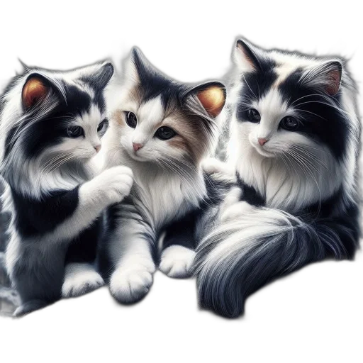 animal, photorealistic, oil painting, fantasy art transparent PNG cut-out