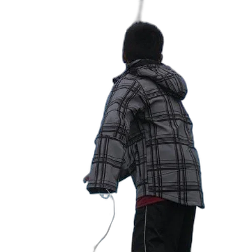 staff, jacket, robot, weapon transparent PNG cut-out