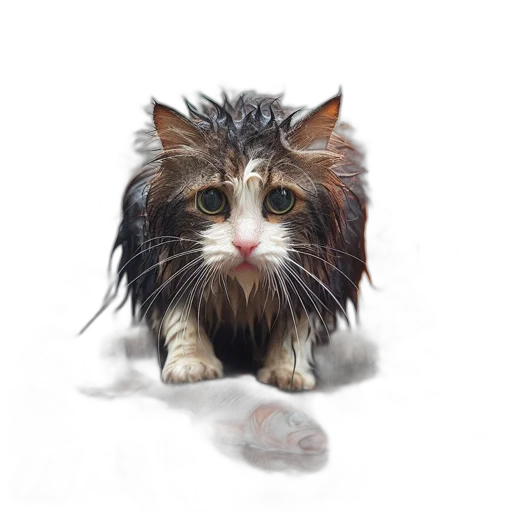 animal, hair, creature, umbrella transparent PNG cut-out