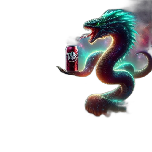 dragon, bottle, creature, animal transparent PNG cut-out