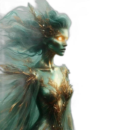dress, dragon, mask, creature transparent PNG cut-out