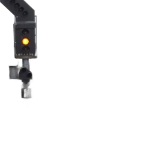 robot, staff, weapon, 3d render transparent PNG cut-out