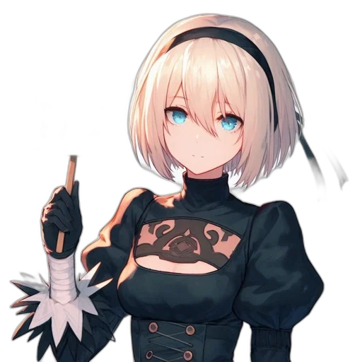 staff, jacket, robot, weapon transparent PNG cut-out
