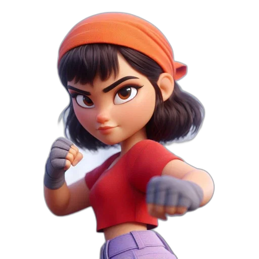 weapon, staff, face, jacket transparent PNG cut-out