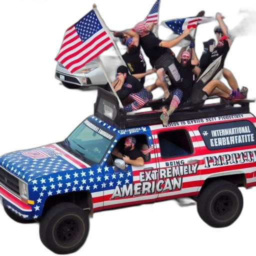 car, weapon, group, enthusiastic transparent PNG cut-out