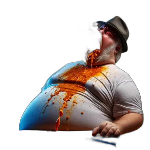 food, hat, bottle, robot transparent PNG cut-out