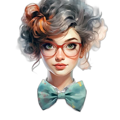 face, staff, dress, hair transparent PNG cut-out