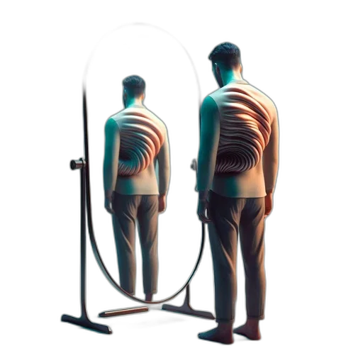 jacket, staff, robot, mask transparent PNG cut-out