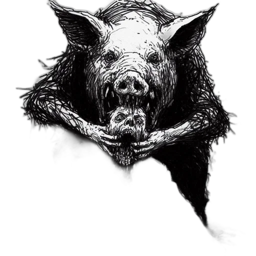 mask, animal, creature, face transparent PNG cut-out