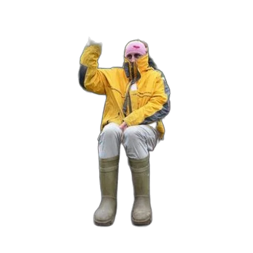 jacket, staff, animal, creature transparent PNG cut-out