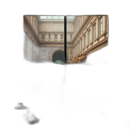 bottle, furniture, building, hat transparent PNG cut-out