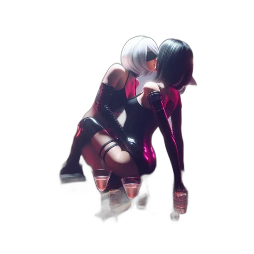 jacket, robot, weapon, creature transparent PNG cut-out