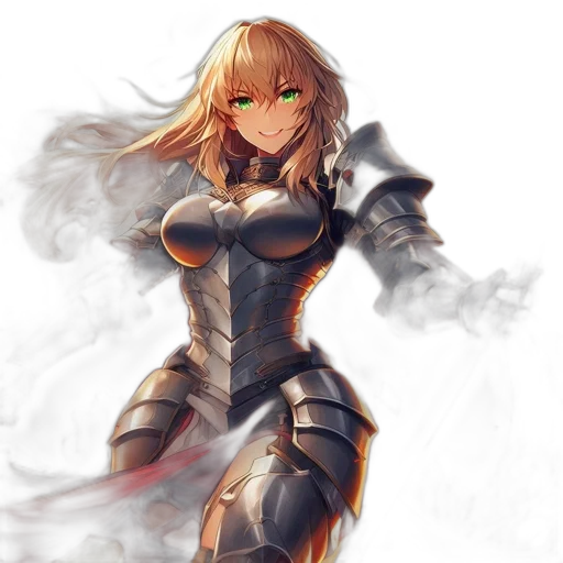 sword, weapon, robot, dress transparent PNG cut-out