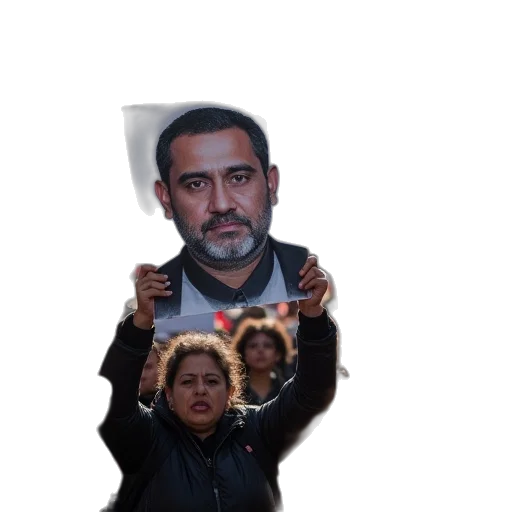 face, mask, jacket, protesters transparent PNG cut-out