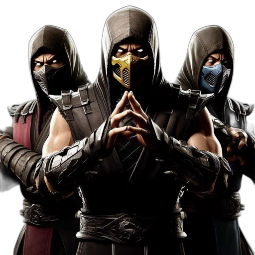 mask, concept art, comic book art, three transparent PNG cut-out