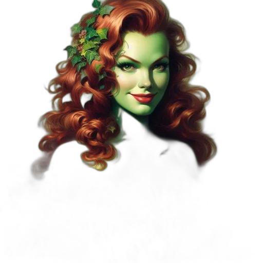 face, crown, fantasy art, photorealistic transparent PNG cut-out