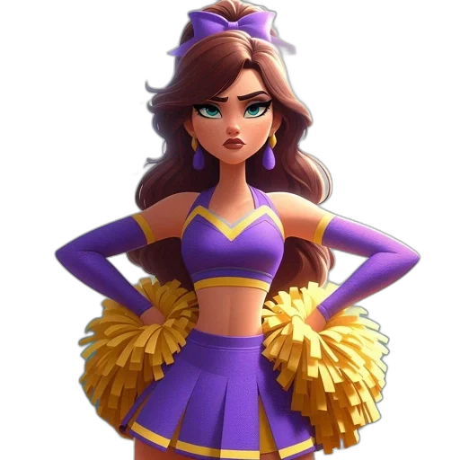 dress, crown, staff, concept art transparent PNG cut-out