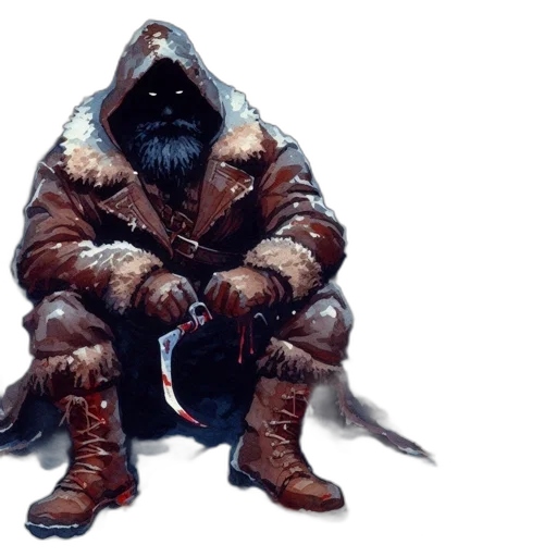 jacket, creature, mask, animal transparent PNG cut-out