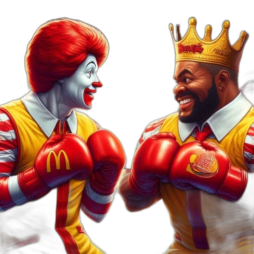 crown, concept art, ronald, mcdonald transparent PNG cut-out