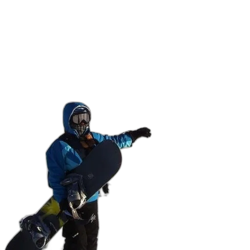 jacket, staff, robot, mask transparent PNG cut-out