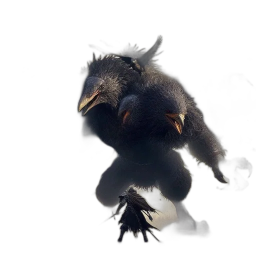 creature, animal, dragon, hair transparent PNG cut-out
