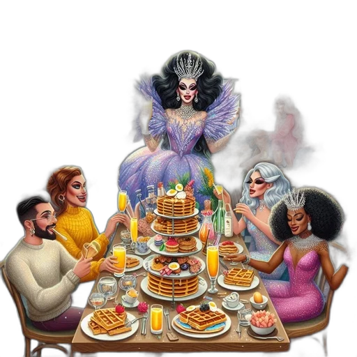 food, concept art, fantasy art, fire transparent PNG cut-out