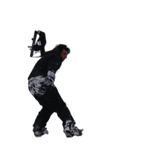 robot, staff, jacket, weapon transparent PNG cut-out