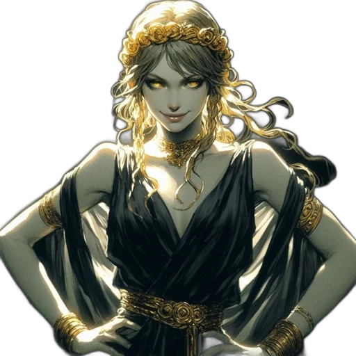staff, jewelry, crown, dress transparent PNG cut-out