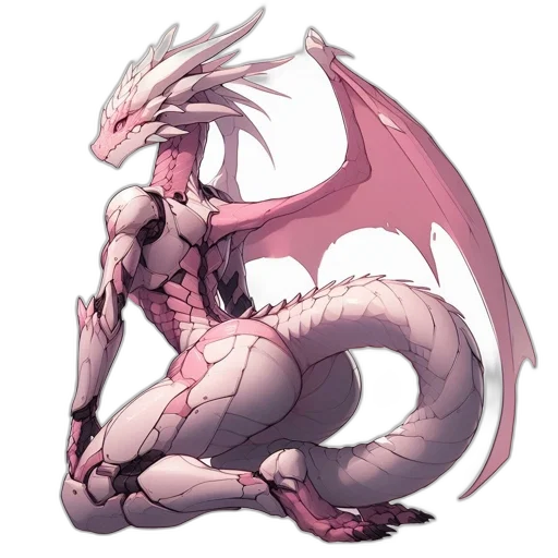 dragon, creature, concept art, fantasy art transparent PNG cut-out