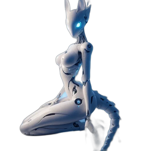robot, creature, animal, dress transparent PNG cut-out