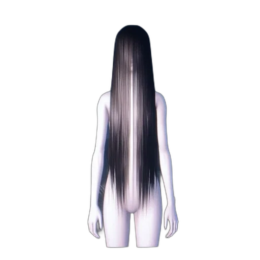 hair, dress, creature, face transparent PNG cut-out