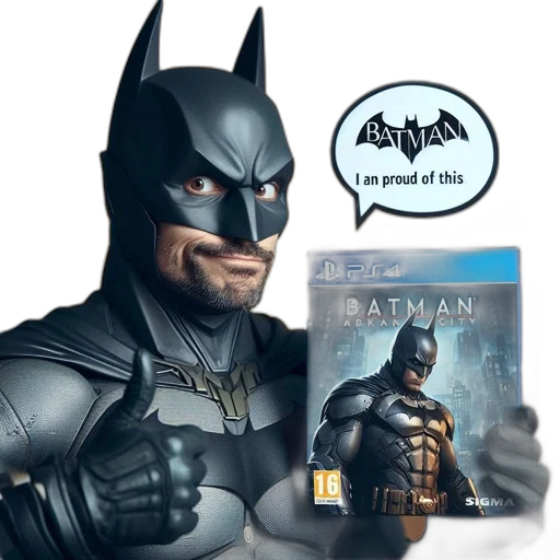 comic book art, concept art, 3d render, man transparent PNG cut-out