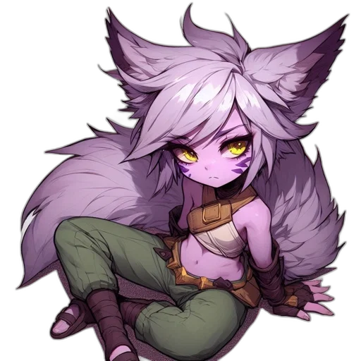 staff, creature, animal, pixel art transparent PNG cut-out