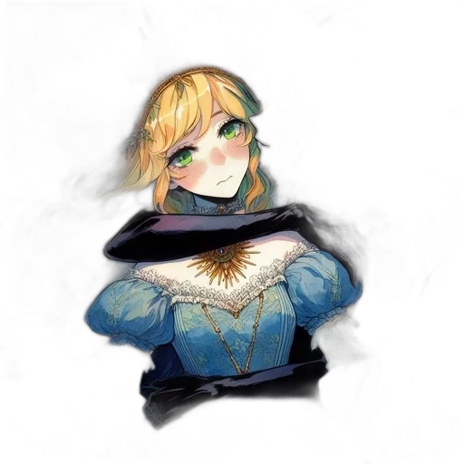 jacket, mask, crown, face transparent PNG cut-out