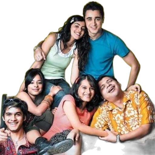 underwater, group, friends, posing transparent PNG cut-out