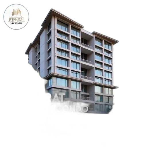 building, 3d render, photorealistic, modern transparent PNG cut-out