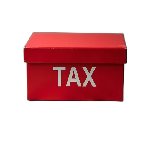 image, red, box, words transparent PNG cut-out