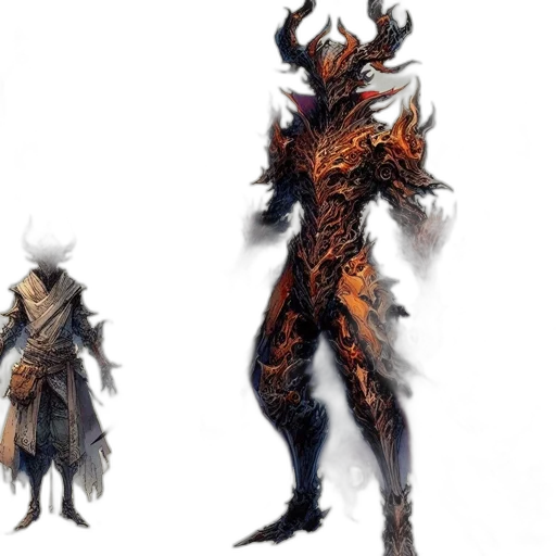 creature, dragon, mask, concept art transparent PNG cut-out