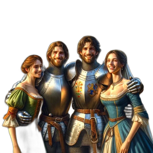 sword, crown, staff, fantasy art transparent PNG cut-out