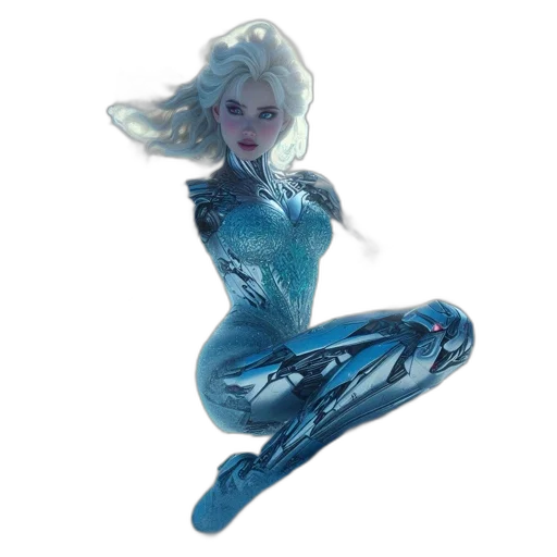 robot, concept art, comic book art, fantasy art transparent PNG cut-out