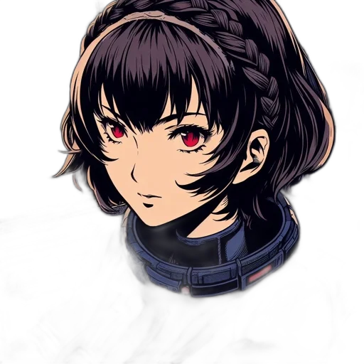 face, mask, flower, hair transparent PNG cut-out
