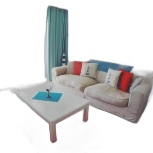 furniture, 3d render, photorealistic, red transparent PNG cut-out
