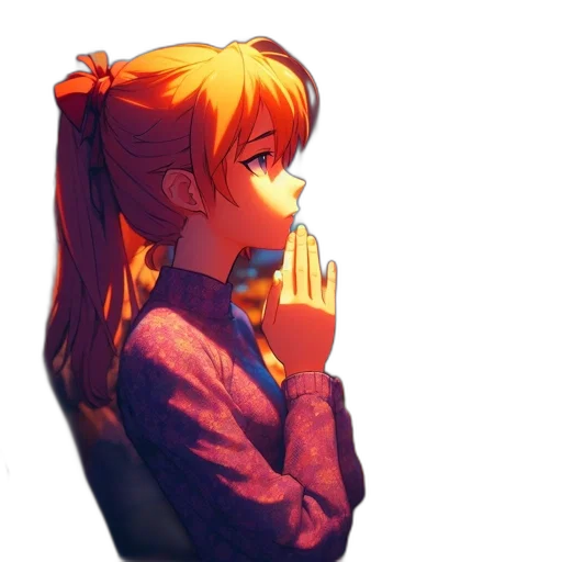 jacket, face, weapon, staff transparent PNG cut-out