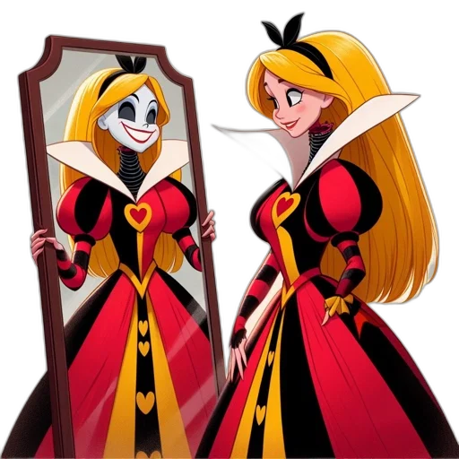dress, mask, concept art, cartoon transparent PNG cut-out
