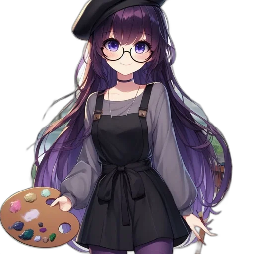 staff, hat, dress, food transparent PNG cut-out