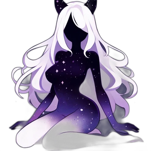 dress, creature, crown, staff transparent PNG cut-out