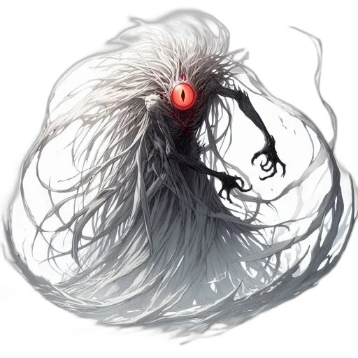 hair, creature, mask, dragon transparent PNG cut-out