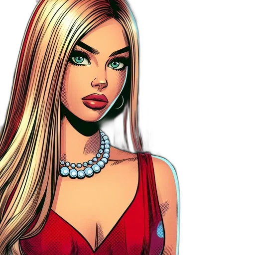 jewelry, comic book art, cartoon, fantasy art transparent PNG cut-out