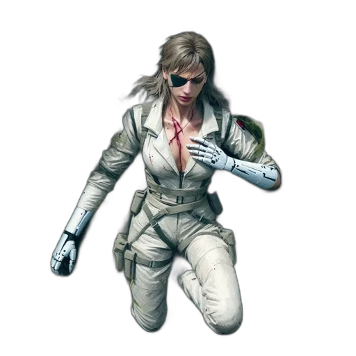jacket, weapon, concept art, cyberpunk transparent PNG cut-out