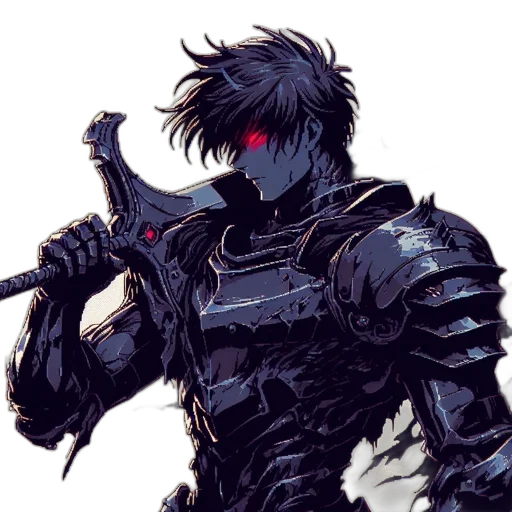 robot, sword, weapon, mask transparent PNG cut-out